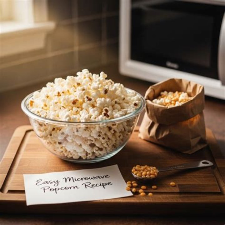 電子レンジで作るポップコーン作り方｜失敗しないコツと基本手順